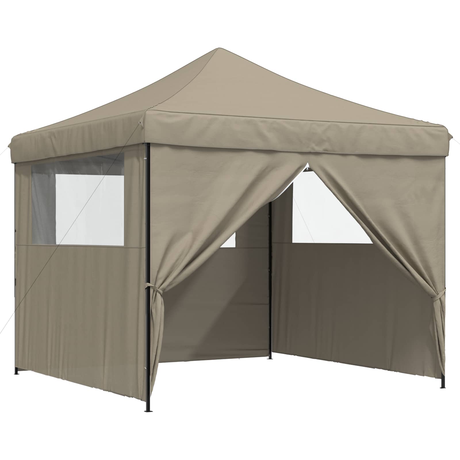 Σκηνή Πάρτυ Taupe 292 x 292 x 315 εκ Ύφασμα Όξφορντ - Pakobazaar