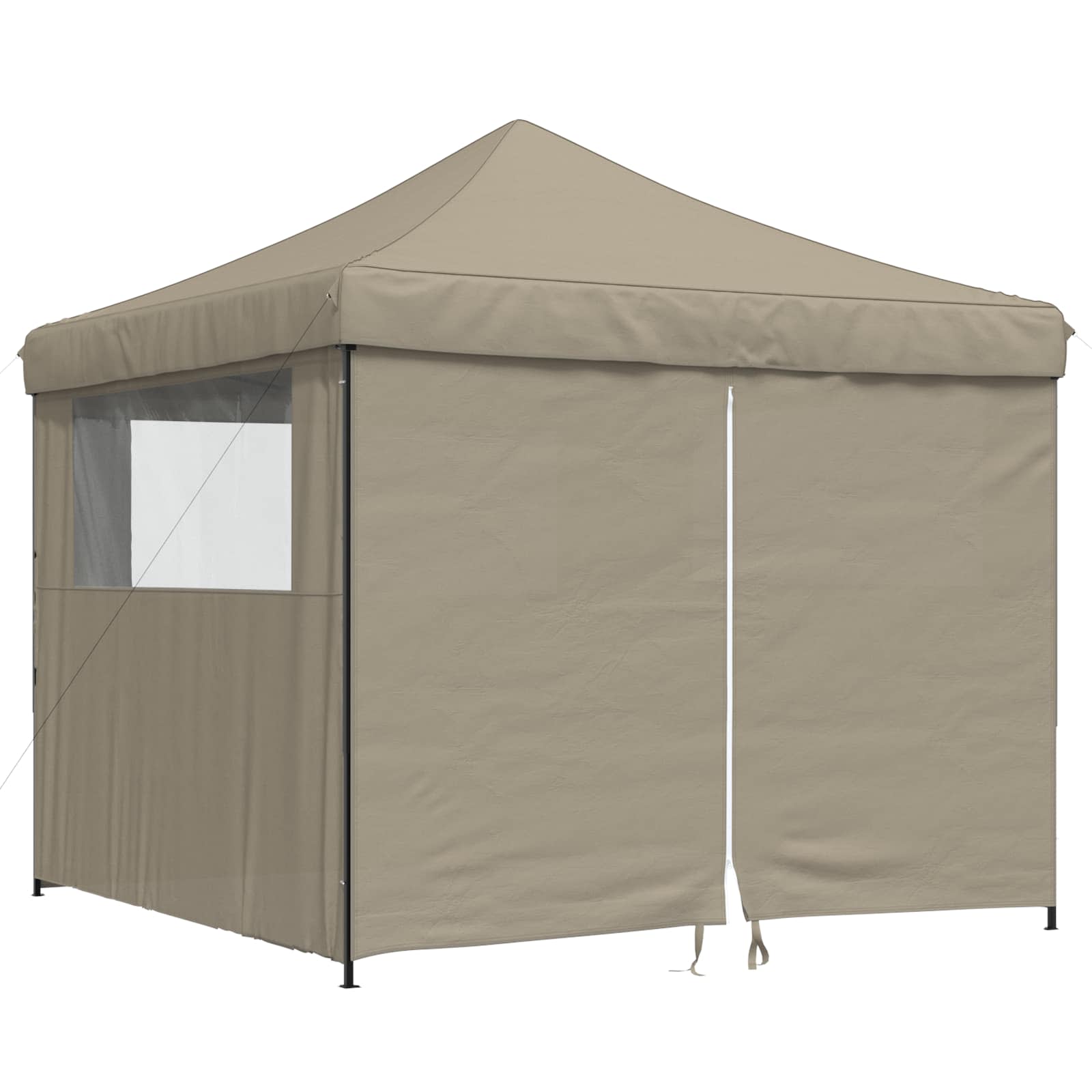 Σκηνή Πάρτυ Taupe 292 x 292 x 315 εκ Ύφασμα Όξφορντ - Pakobazaar