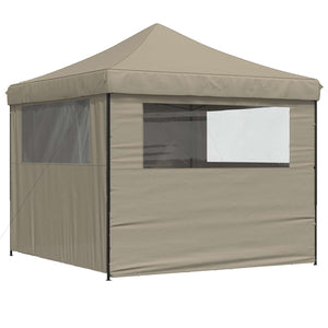 Σκηνή Πάρτυ Taupe 292 x 292 x 315 εκ Ύφασμα Όξφορντ - Pakobazaar