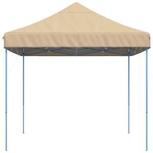 Σκηνή Πάρτυ Μπεζ 279 x 410 x 315 εκ. Ύφασμα Όξφορντ - Pakobazaar