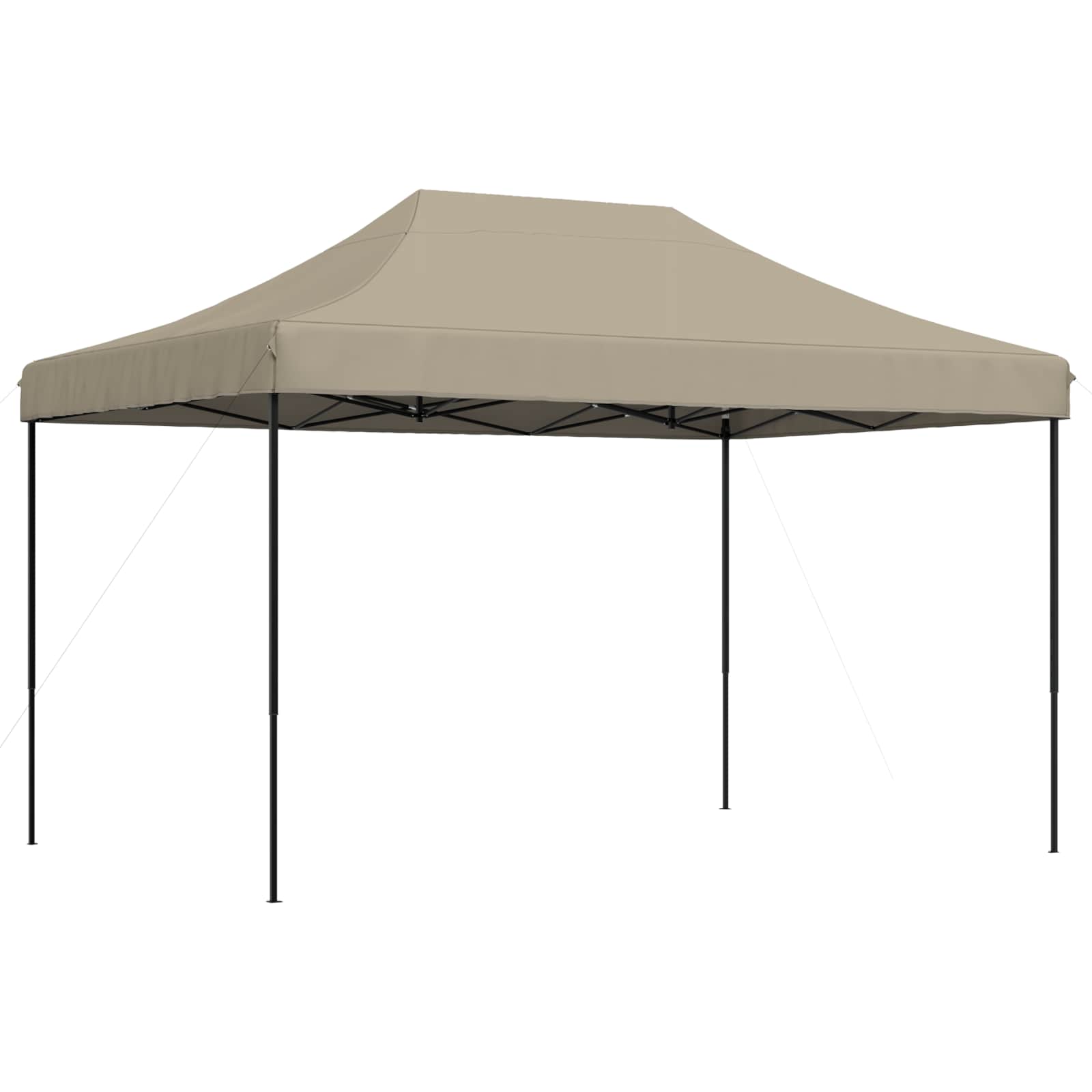 Σκηνή Πάρτυ Taupe 279 x 410 x 315 εκ. Ύφασμα Όξφορντ - Pakobazaar