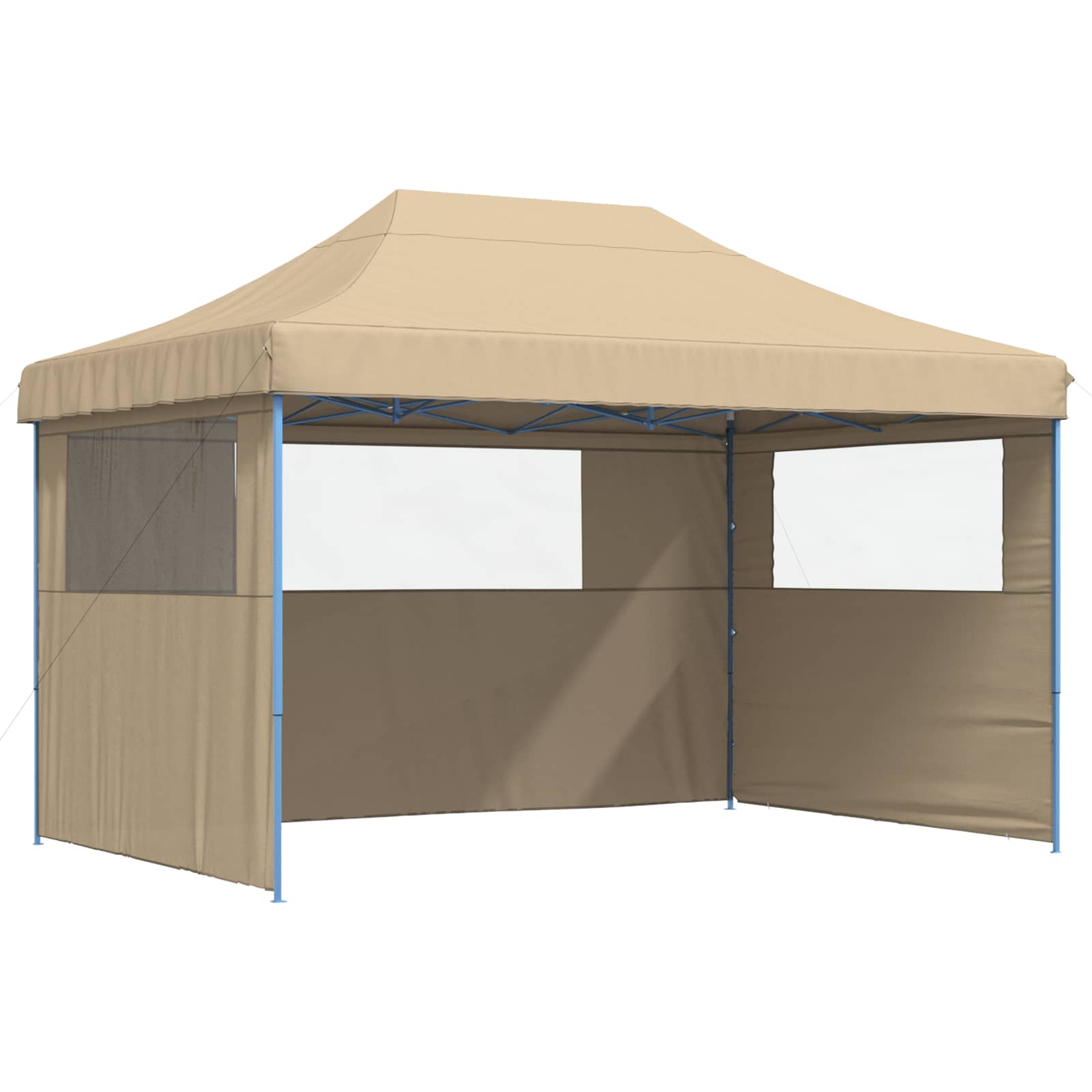Σκηνή Πάρτυ Μπεζ 279 x 410 x 315 εκ. Ύφασμα Όξφορντ - Pakobazaar