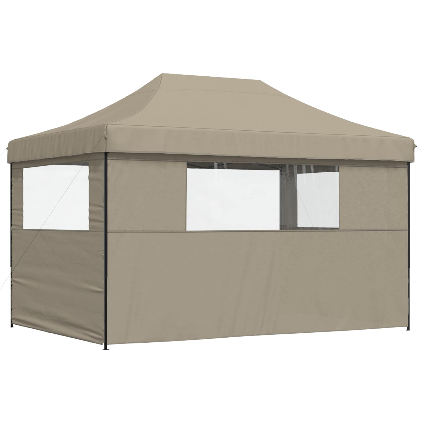 Σκηνή Πάρτυ Taupe 279 x 410 x 315 εκ. Ύφασμα Όξφορντ - Pakobazaar