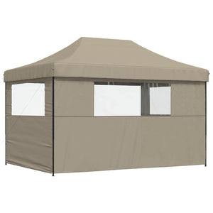 Σκηνή Πάρτυ Taupe 279 x 410 x 315 εκ. Ύφασμα Όξφορντ - Pakobazaar