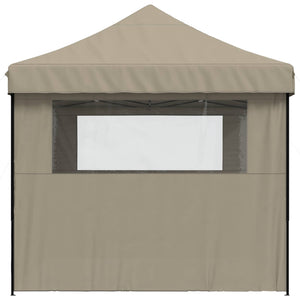 Σκηνή Πάρτυ Taupe 279 x 410 x 315 εκ. Ύφασμα Όξφορντ - Pakobazaar