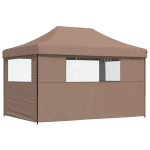 Σκηνή Πάρτυ Καφέ 279 x 410 x 315 εκ. Ύφασμα Όξφορντ - Pakobazaar