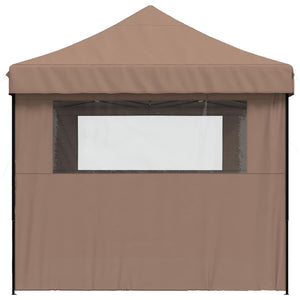 Σκηνή Πάρτυ Καφέ 279 x 410 x 315 εκ. Ύφασμα Όξφορντ - Pakobazaar
