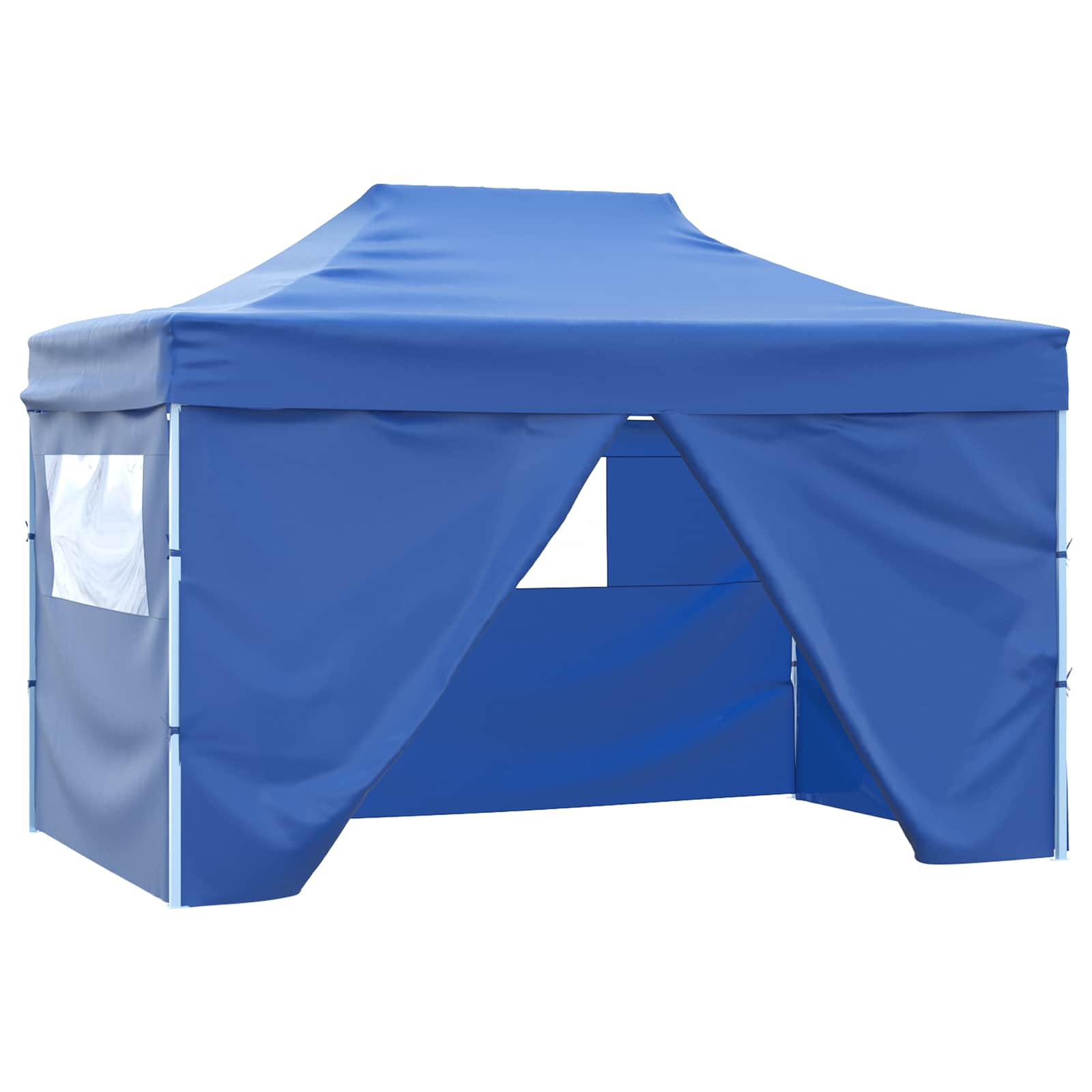 Σκηνή Πάρτυ Μπλε 280 x 410 x 315 εκ. Ύφασμα Όξφορντ - Pakobazaar