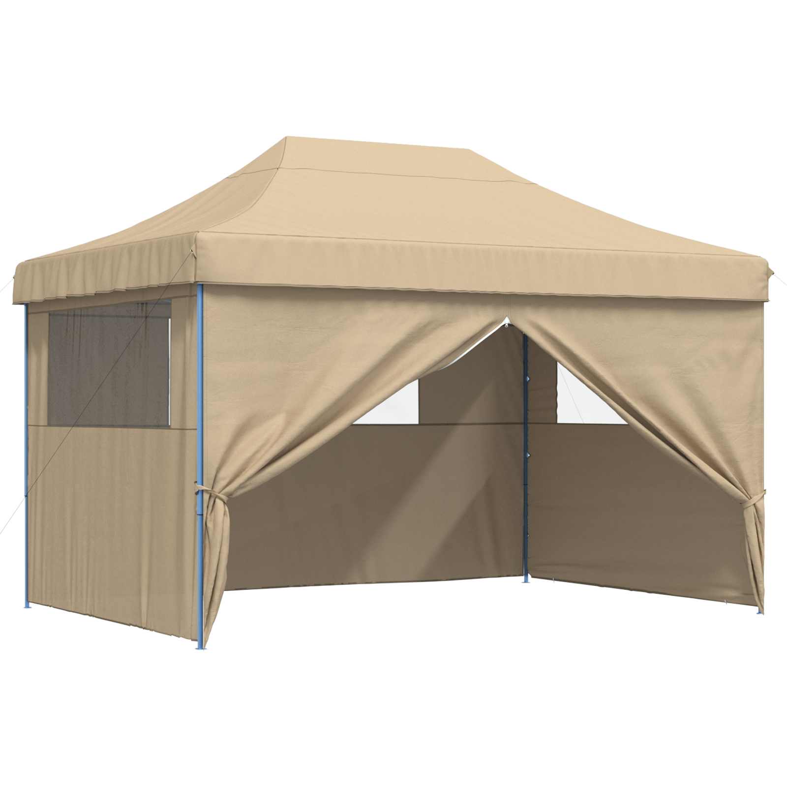 Σκηνή Πάρτυ Μπεζ 279 x 410 x 315 εκ. Ύφασμα Όξφορντ - Pakobazaar