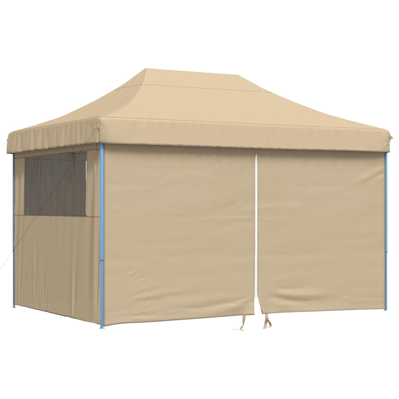 Σκηνή Πάρτυ Μπεζ 279 x 410 x 315 εκ. Ύφασμα Όξφορντ - Pakobazaar