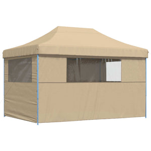 Σκηνή Πάρτυ Μπεζ 279 x 410 x 315 εκ. Ύφασμα Όξφορντ - Pakobazaar