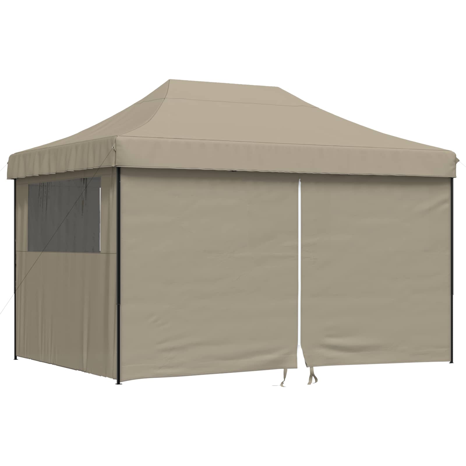 Σκηνή Πάρτυ Taupe 279 x 410 x 315 εκ. Ύφασμα Όξφορντ - Pakobazaar
