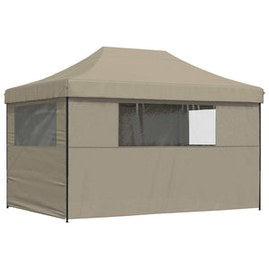 Σκηνή Πάρτυ Taupe 279 x 410 x 315 εκ. Ύφασμα Όξφορντ - Pakobazaar