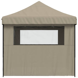 Σκηνή Πάρτυ Taupe 279 x 410 x 315 εκ. Ύφασμα Όξφορντ - Pakobazaar