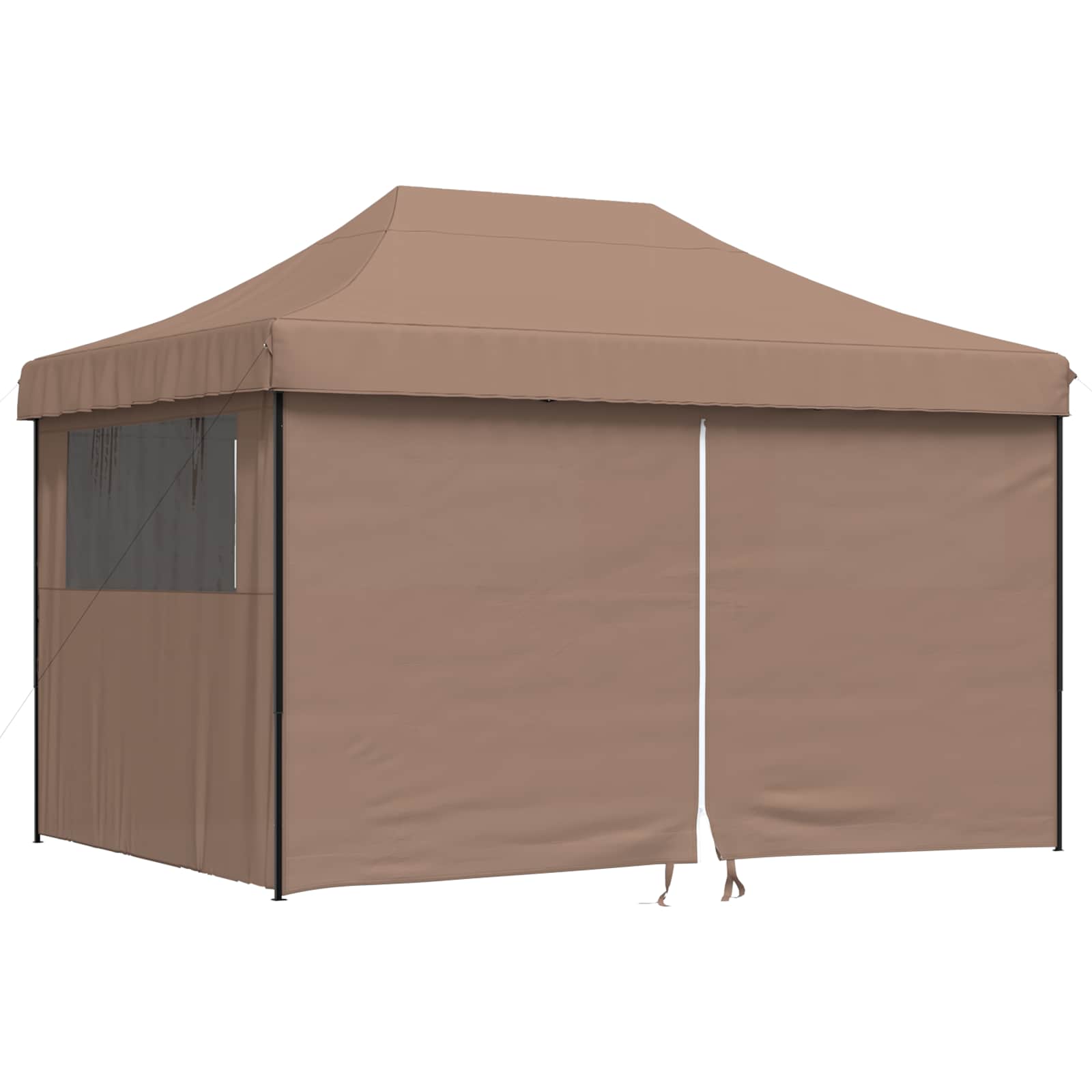 Σκηνή Πάρτυ Καφέ 279 x 410 x 315 εκ. Ύφασμα Όξφορντ - Pakobazaar