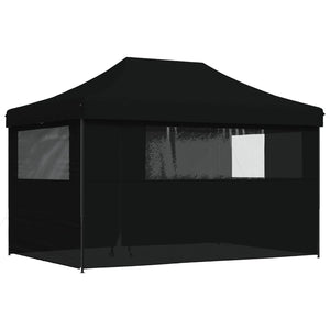 Σκηνή Πάρτυ Μαύρο 279 x 410 x 315 εκ. Ύφασμα Όξφορντ - Pakobazaar
