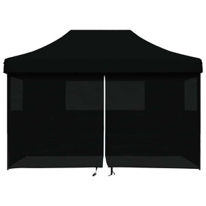 Σκηνή Πάρτυ Μαύρο 279 x 410 x 315 εκ. Ύφασμα Όξφορντ - Pakobazaar