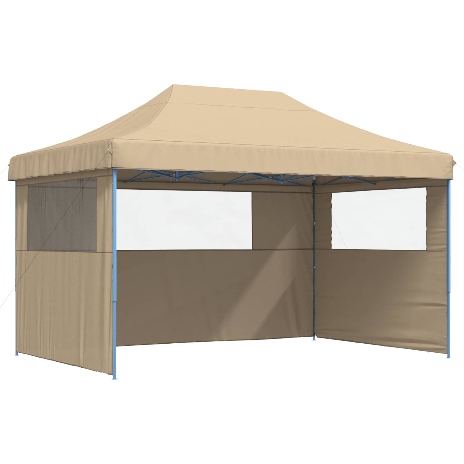 Σκηνή Πάρτυ Μπεζ 292 x 440 x 315 εκ. Ύφασμα Όξφορντ - Pakobazaar