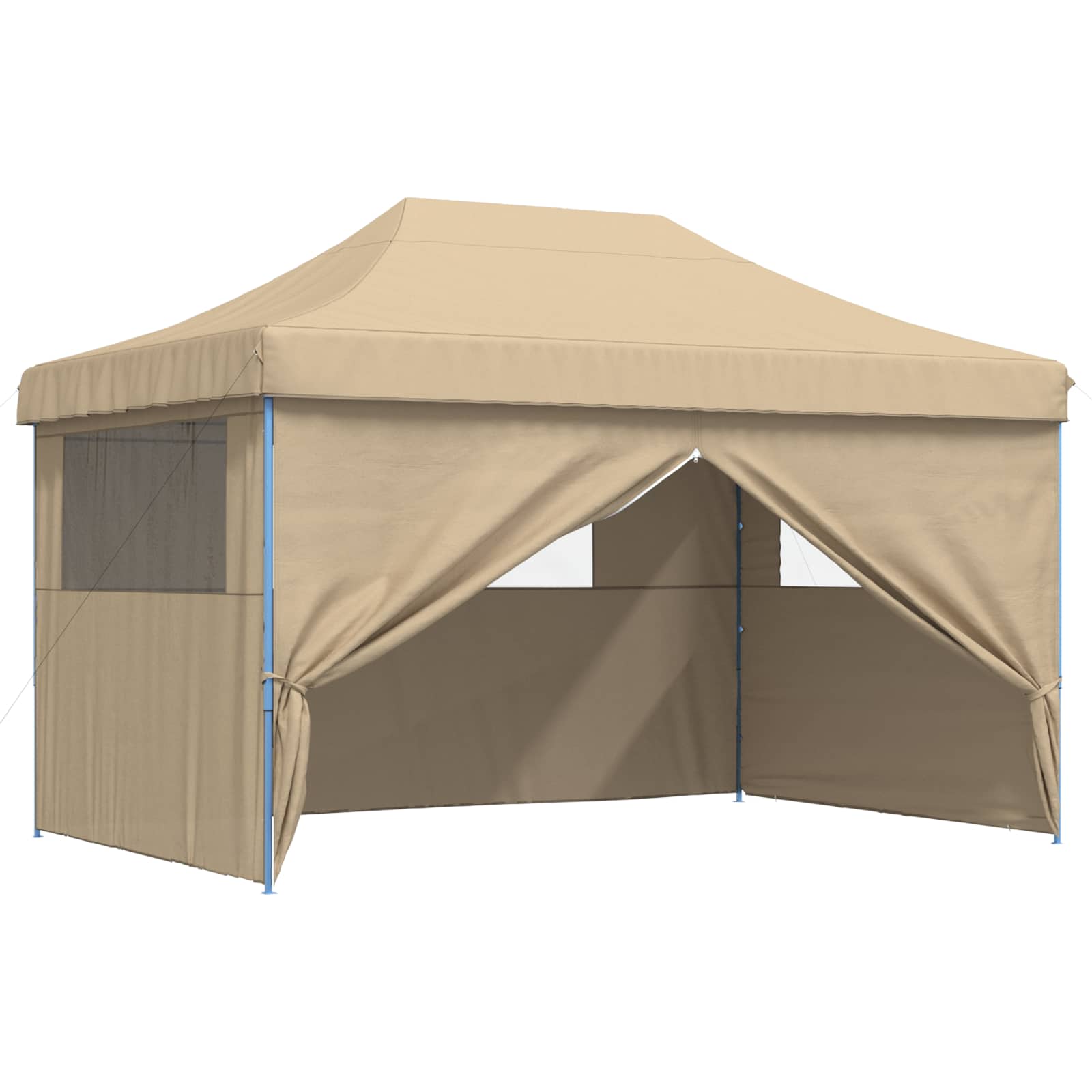 Σκηνή Πάρτυ Μπεζ 292 x 440 x 315 εκ. Ύφασμα Όξφορντ - Pakobazaar