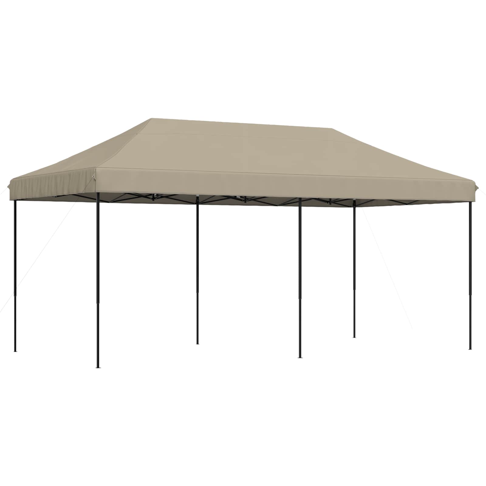 Σκηνή Πάρτυ Taupe 292 x 580 x 315 εκ Ύφασμα Όξφορντ - Pakobazaar