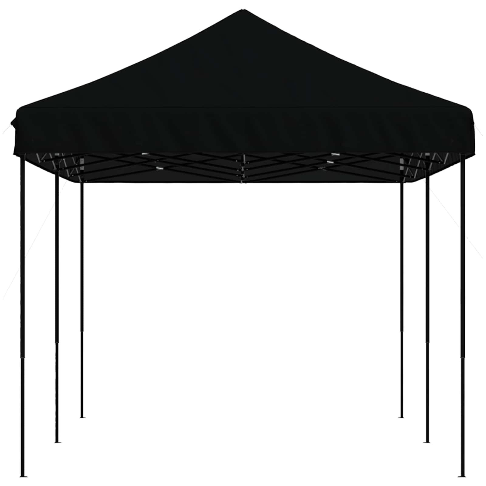 Σκηνή Πάρτυ Μαύρο 292 x 580 x 315 εκ Ύφασμα Όξφορντ - Pakobazaar