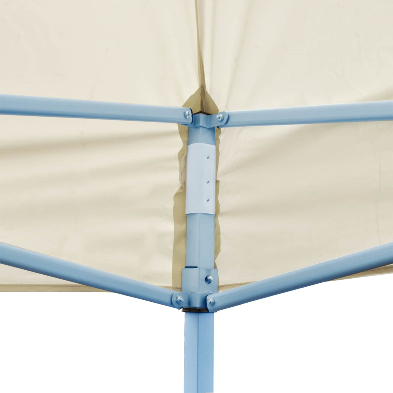 Σκηνή Πάρτυ Κρεμ 291 x 580 x 315 εκ Ύφασμα Όξφορντ - Pakobazaar