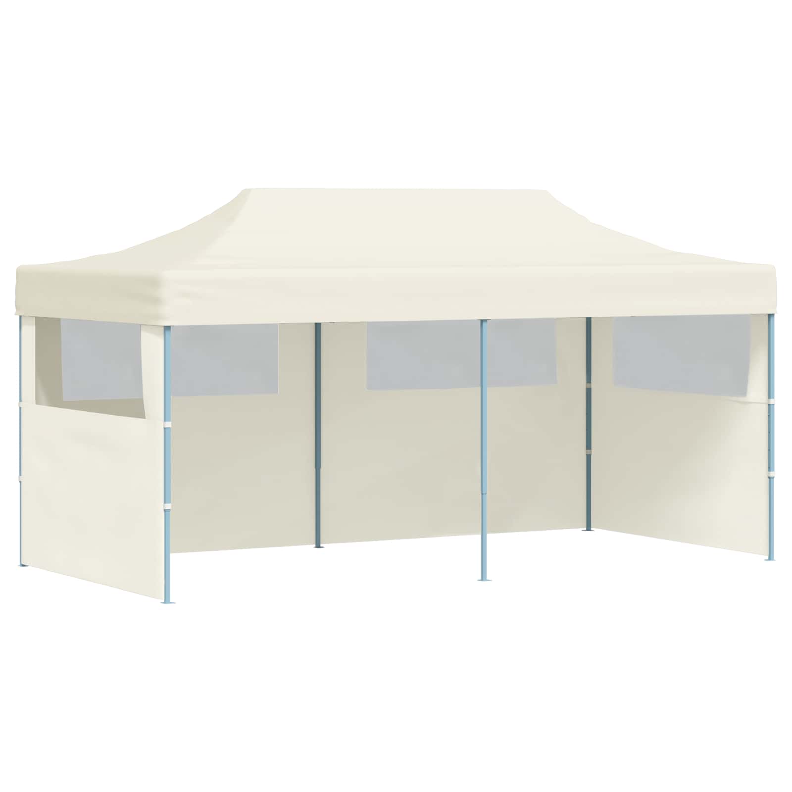 Σκηνή Πάρτυ Κρεμ 291 x 580 x 315 εκ Ύφασμα Όξφορντ - Pakobazaar