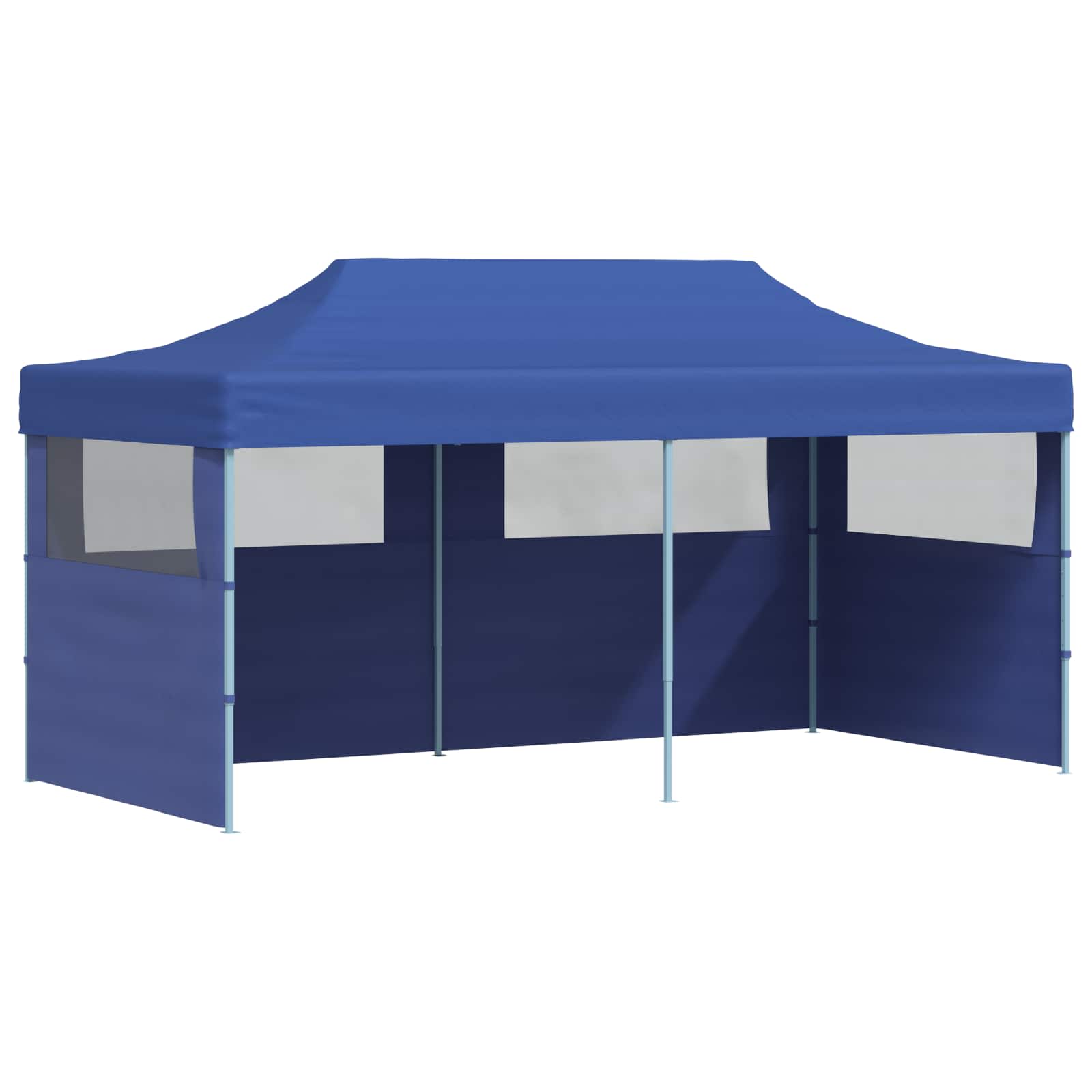 Σκηνή Πάρτυ Μπλε 291 x 580 x 315 εκ Ύφασμα Όξφορντ - Pakobazaar