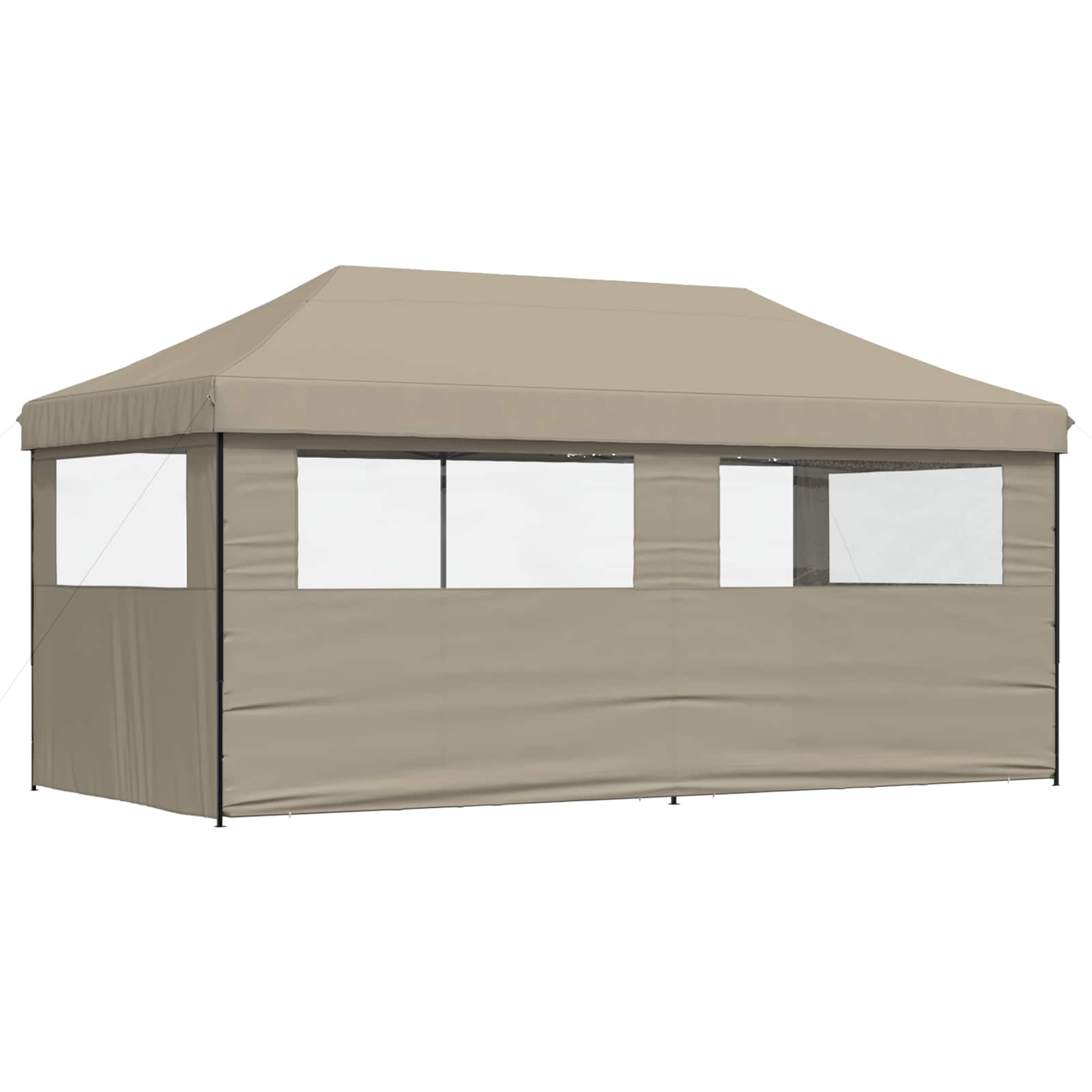 Σκηνή Πάρτυ Taupe 292 x 580 x 315 εκ Ύφασμα Όξφορντ - Pakobazaar