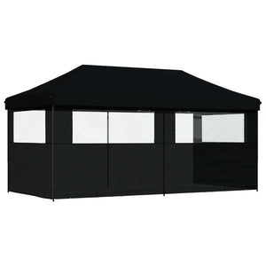 Σκηνή Πάρτυ Μαύρο 292 x 580 x 315 εκ Ύφασμα Όξφορντ - Pakobazaar