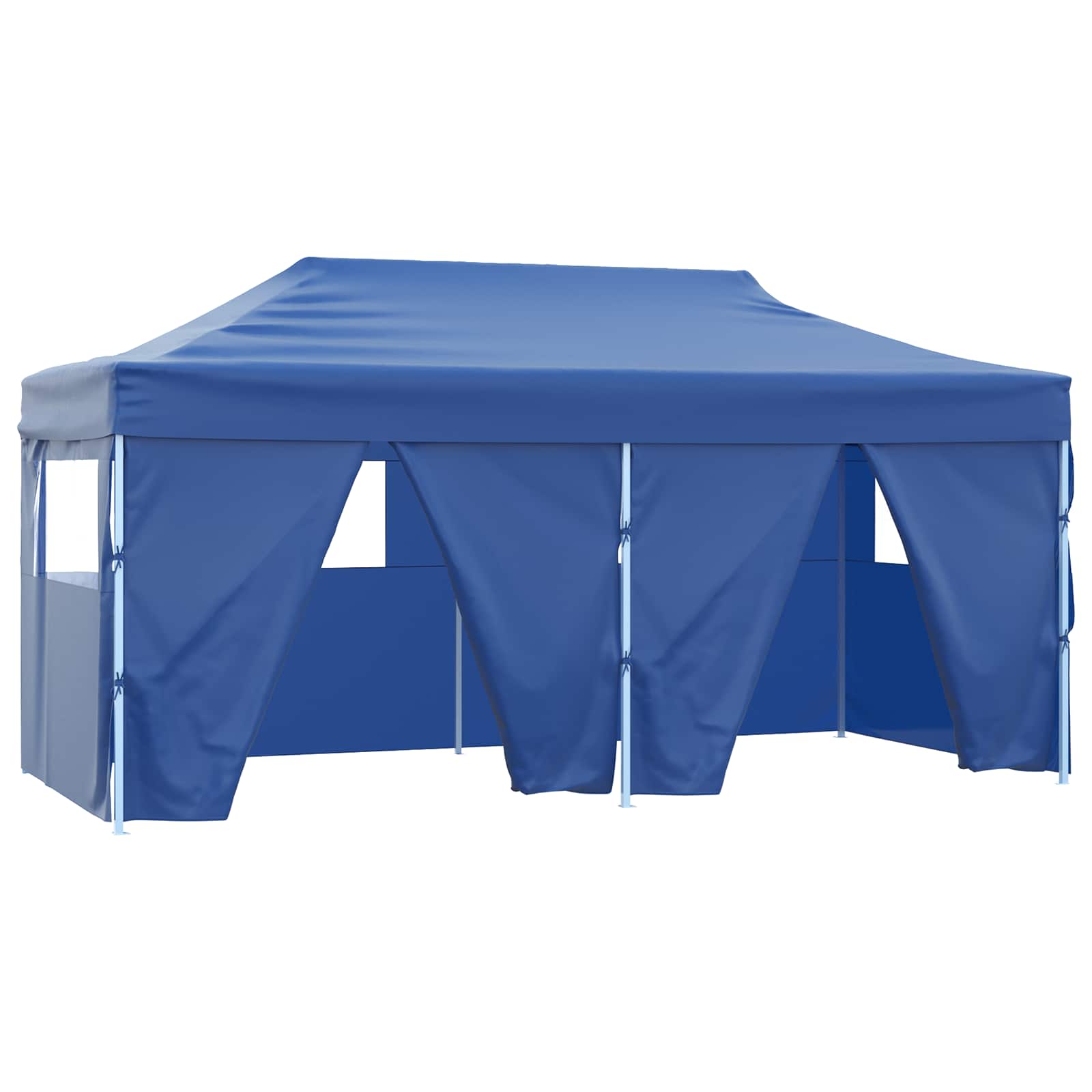 Σκηνή Πάρτυ Μπλε 291 x 580 x 315 εκ Ύφασμα Όξφορντ - Pakobazaar