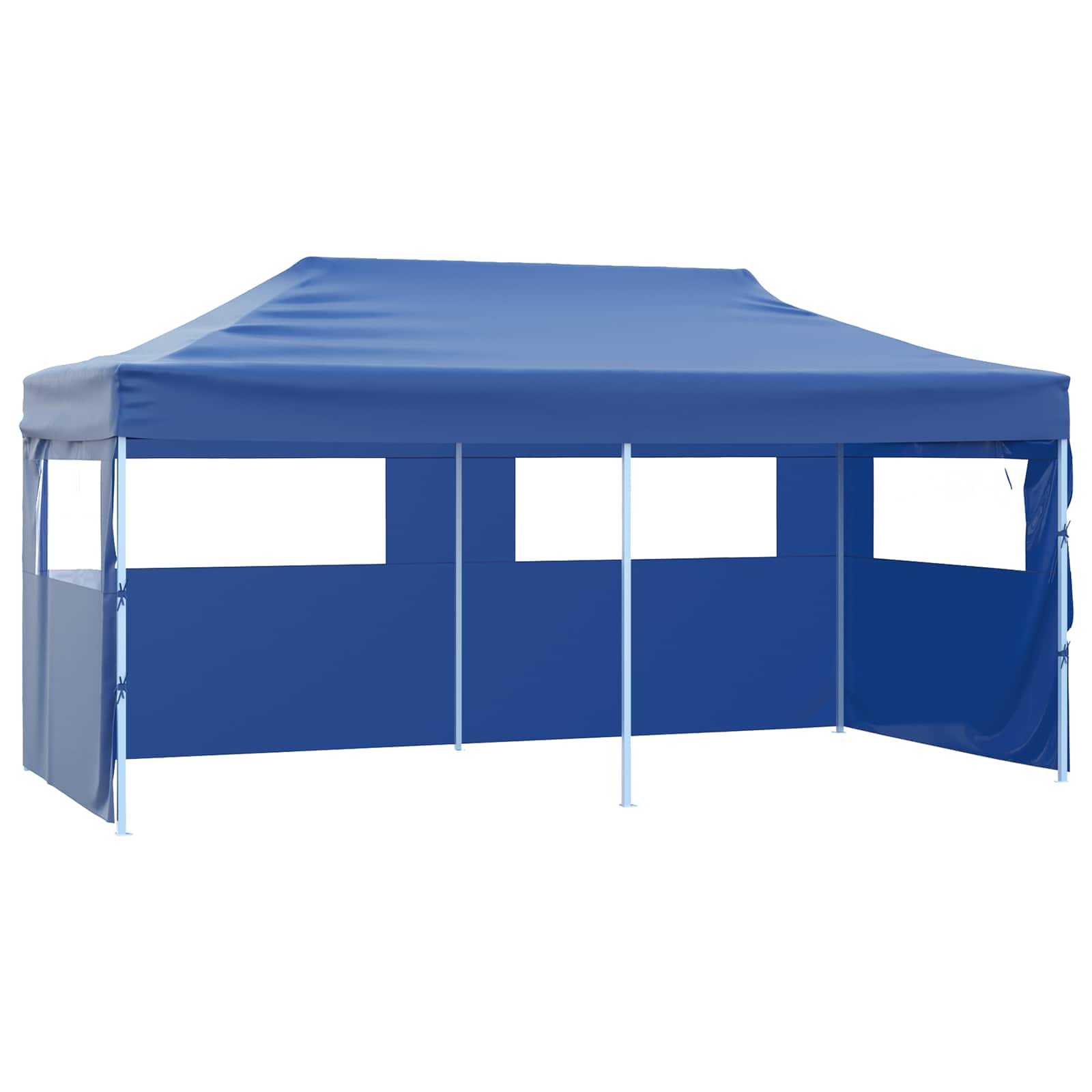 Σκηνή Πάρτυ Μπλε 291 x 580 x 315 εκ Ύφασμα Όξφορντ - Pakobazaar