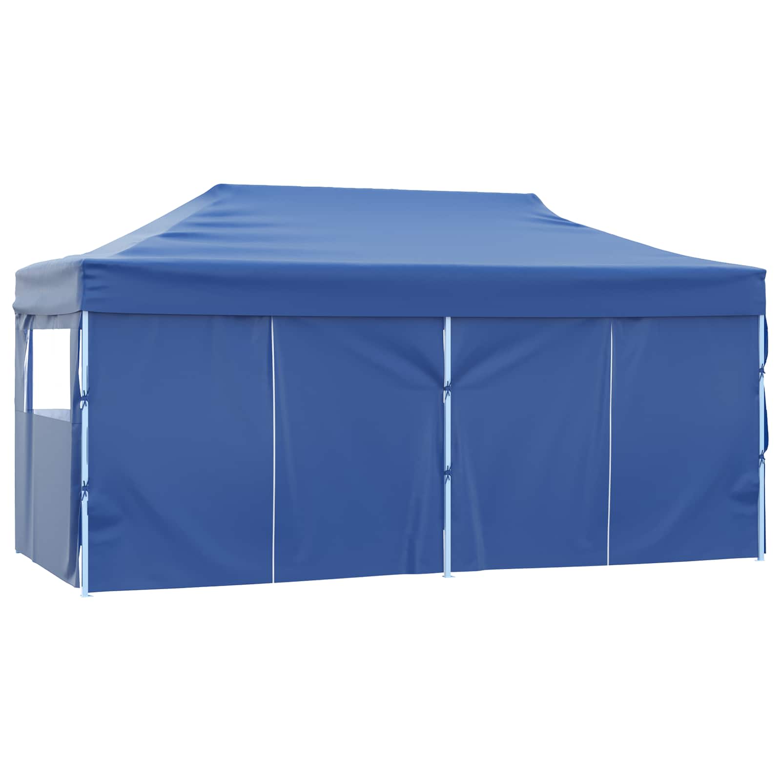 Σκηνή Πάρτυ Μπλε 291 x 580 x 315 εκ Ύφασμα Όξφορντ - Pakobazaar