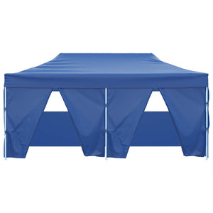 Σκηνή Πάρτυ Μπλε 291 x 580 x 315 εκ Ύφασμα Όξφορντ - Pakobazaar