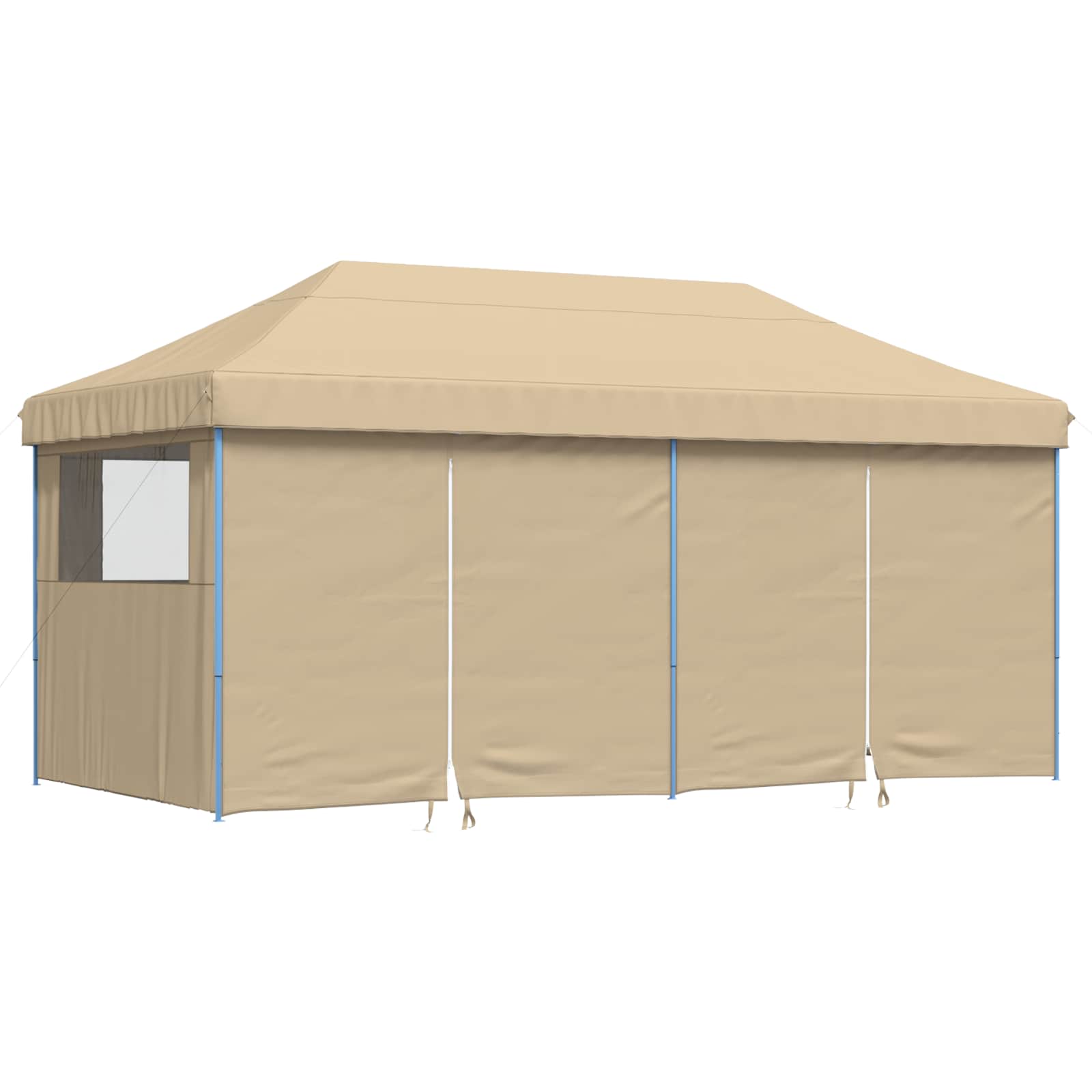 Σκηνή Πάρτυ Μπεζ 292 x 580 x 315 εκ Ύφασμα Όξφορντ - Pakobazaar