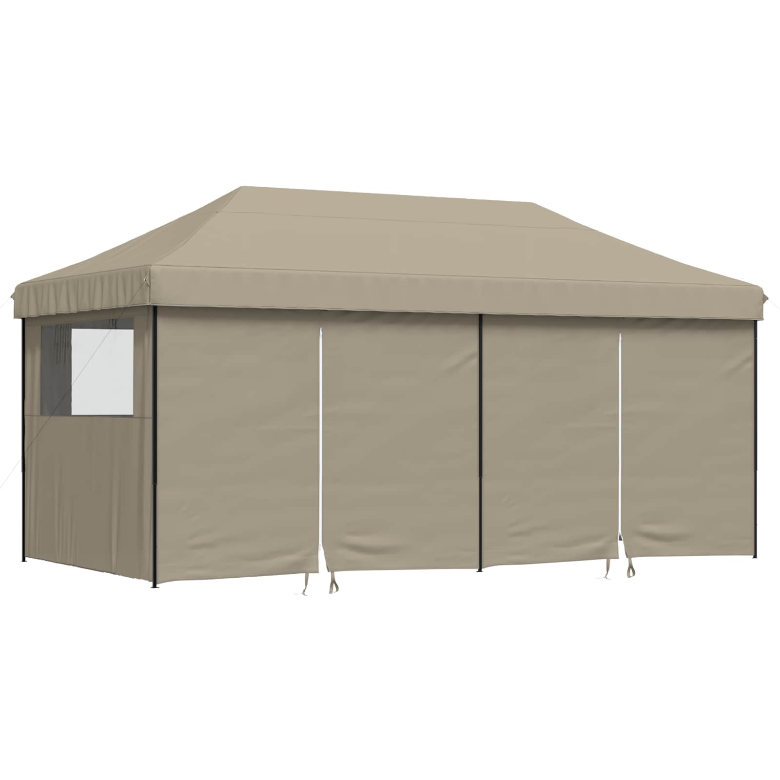 Σκηνή Πάρτυ Taupe 292 x 580 x 315 εκ Ύφασμα Όξφορντ - Pakobazaar