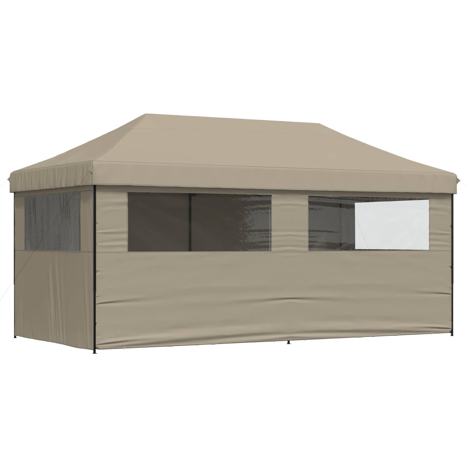 Σκηνή Πάρτυ Taupe 292 x 580 x 315 εκ Ύφασμα Όξφορντ - Pakobazaar