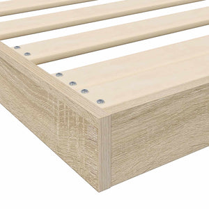 Κρεβάτι δαπέδου Σονόμα 75 x 190 cm Επεξεργασμένο Ξύλο - Pakobazaar