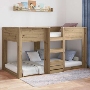 Κρεβάτι δαπέδου Artisan Oak 75 x 190 cm Επεξεργασμένο Ξύλο