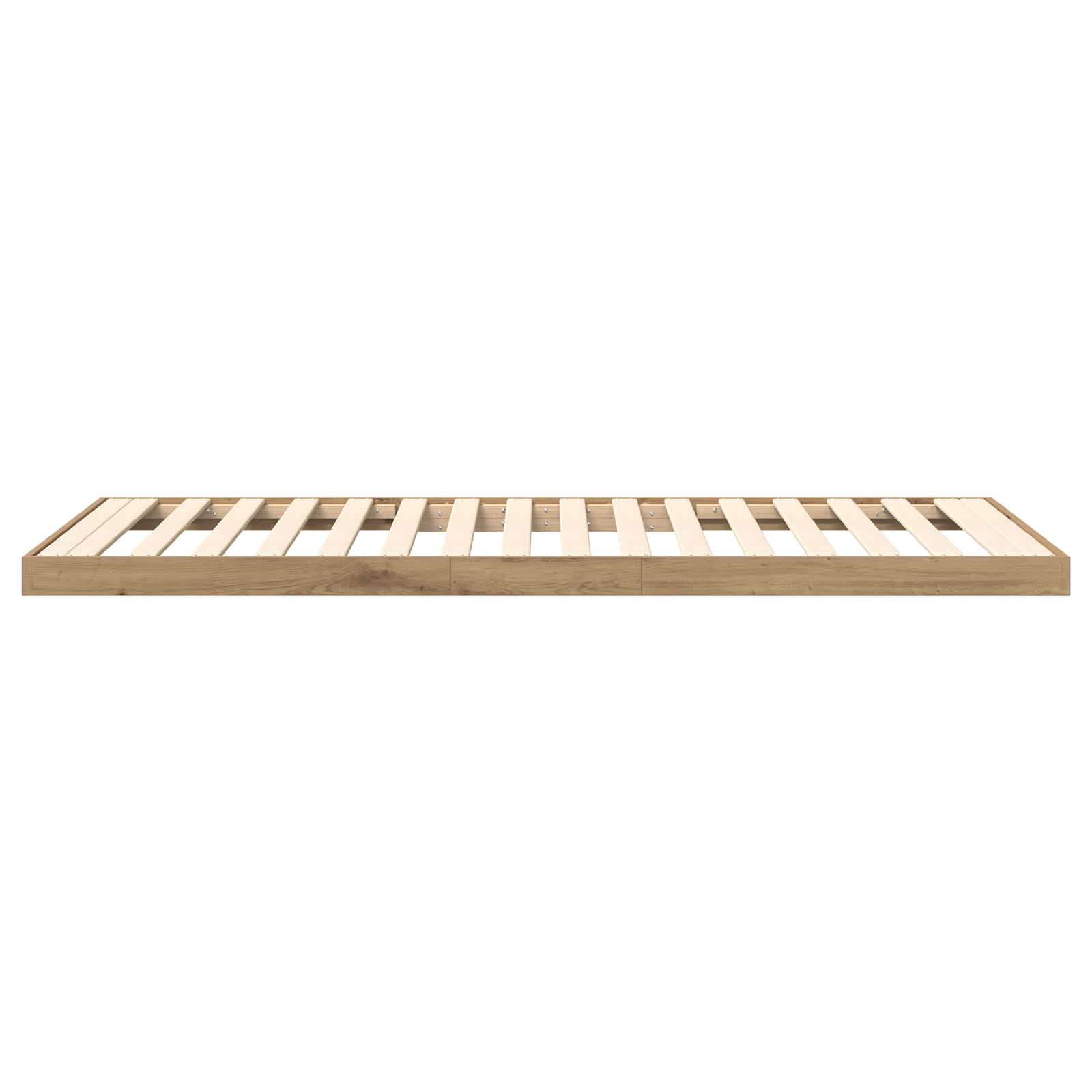Κρεβάτι δαπέδου Artisan Oak 75 x 190 cm Επεξεργασμένο Ξύλο