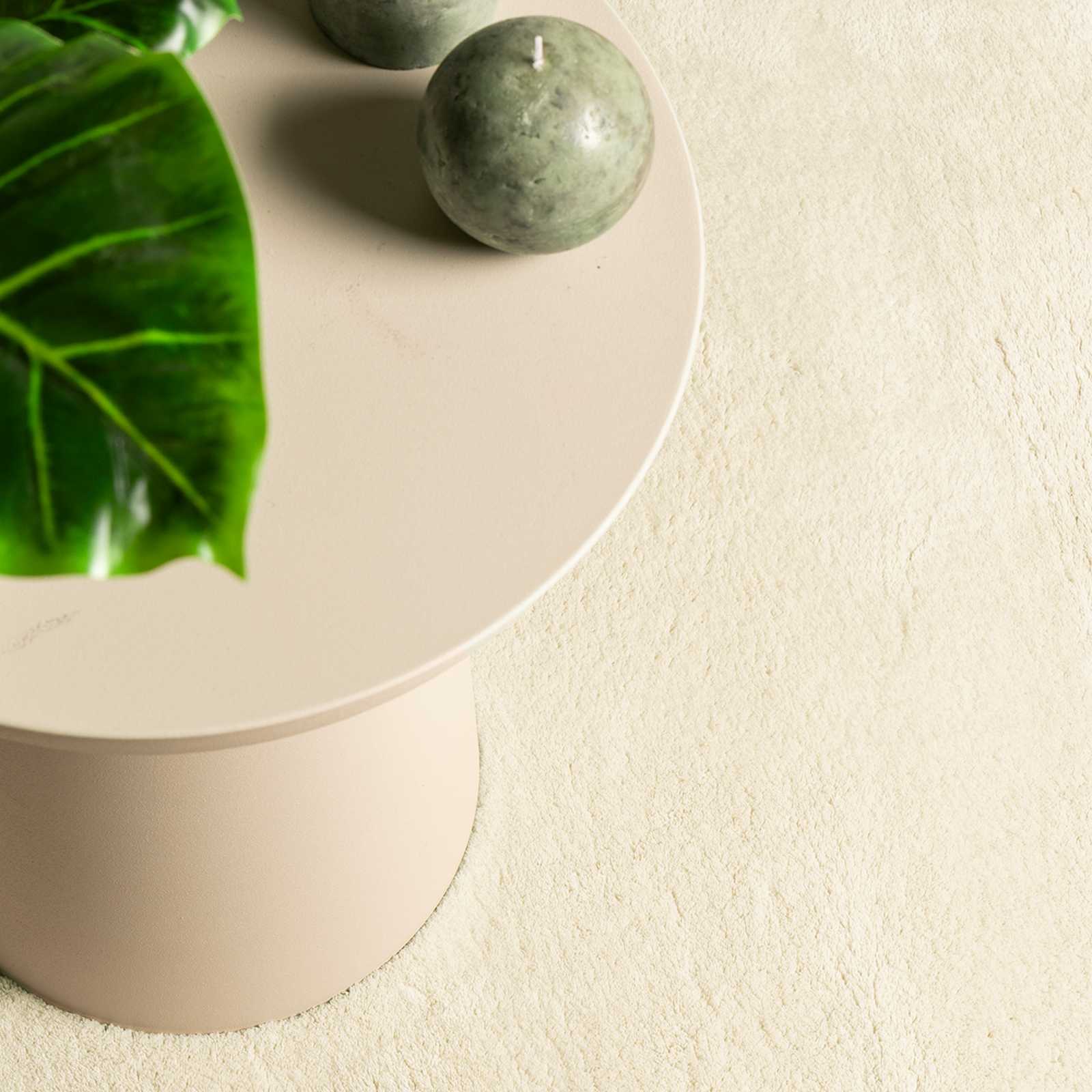 Χαλιά χώρου Ορθογώνιος HUARTE Κρεμ 300 x 80 εκ. Πολυεστέρας - Pakobazaar