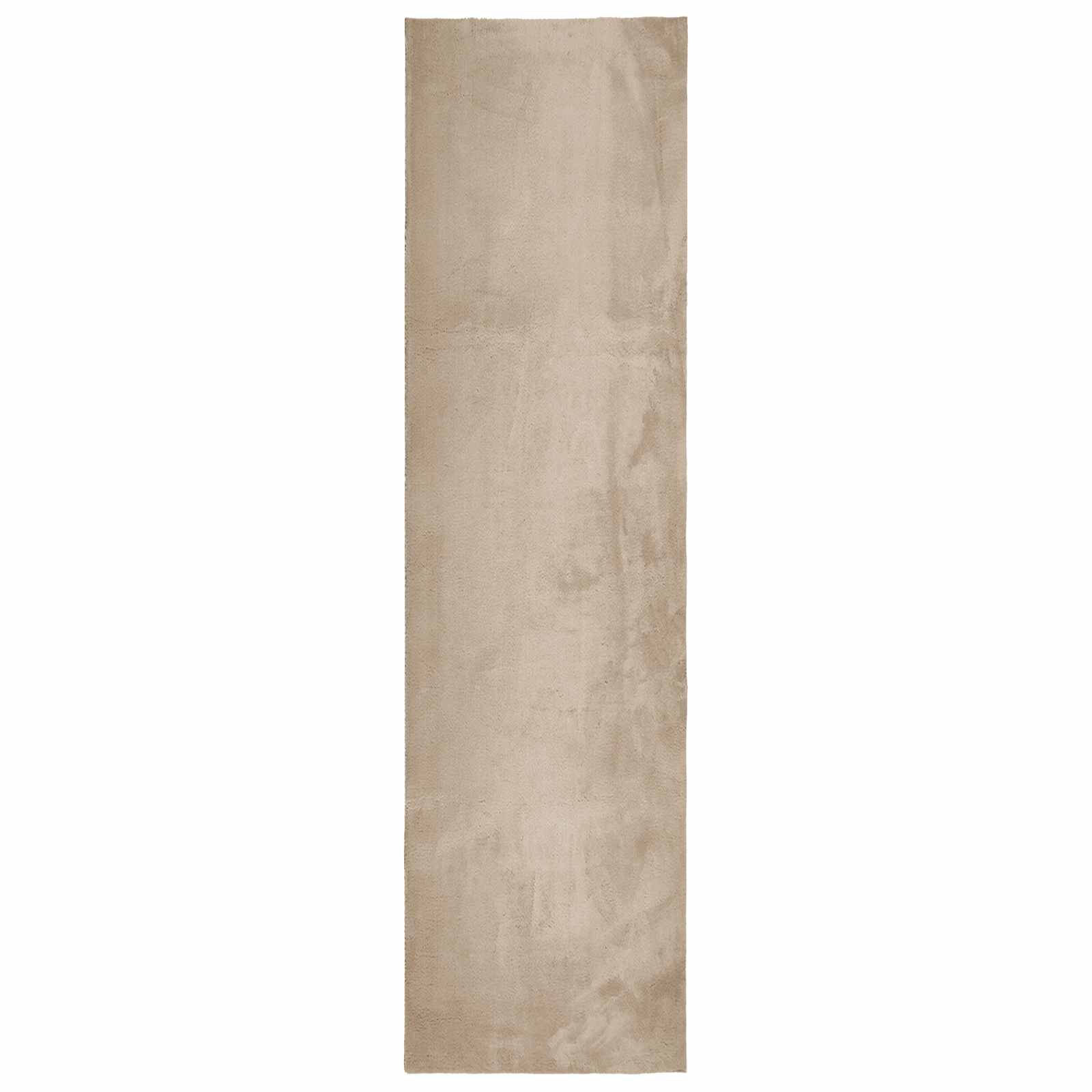 Χαλιά χώρου Ορθογώνιος HUARTE Άμμος 750 x 80 εκ. Πολυεστέρας - Pakobazaar