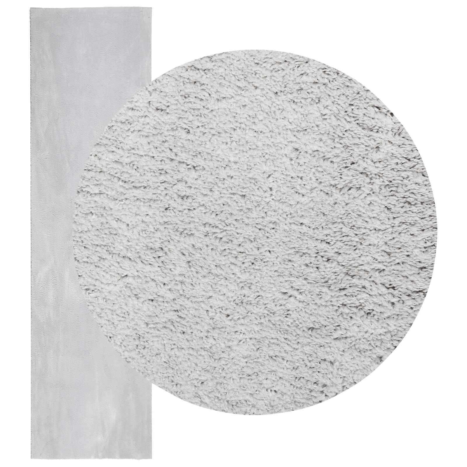 Χαλιά χώρου Ορθογώνιος HUARTE Γκρι 500 x 80 εκ. Πολυεστέρας - Pakobazaar