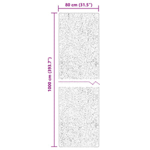 Μέτριος πέλος μαλακός και πλενόμενος χαλί HUARTE Καφέ - Pakobazaar