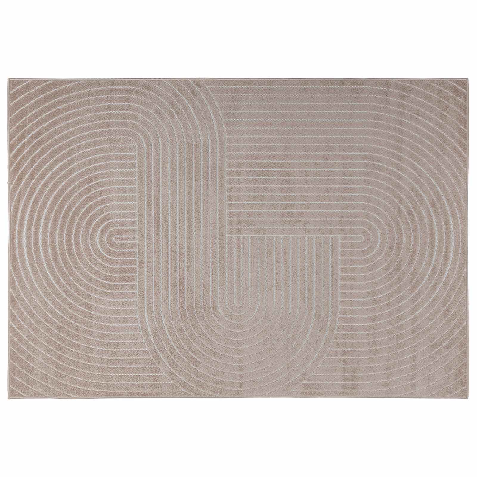 Χαλιά χώρου Ορθογώνιος PALMERAS Μπεζ 200 x 140 cm Πολυεστέρας - Pakobazaar