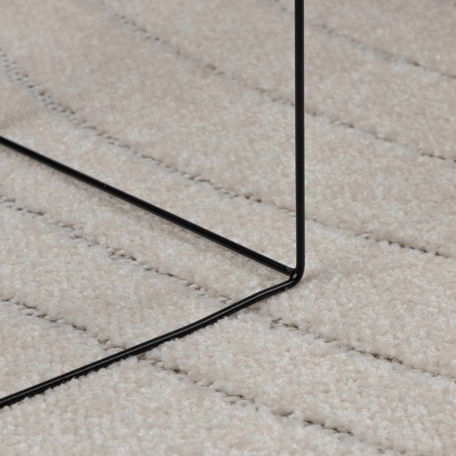 Χαλιά χώρου Ορθογώνιος PALMERAS Κρεμ 200 x 140 cm Πολυεστέρας - Pakobazaar