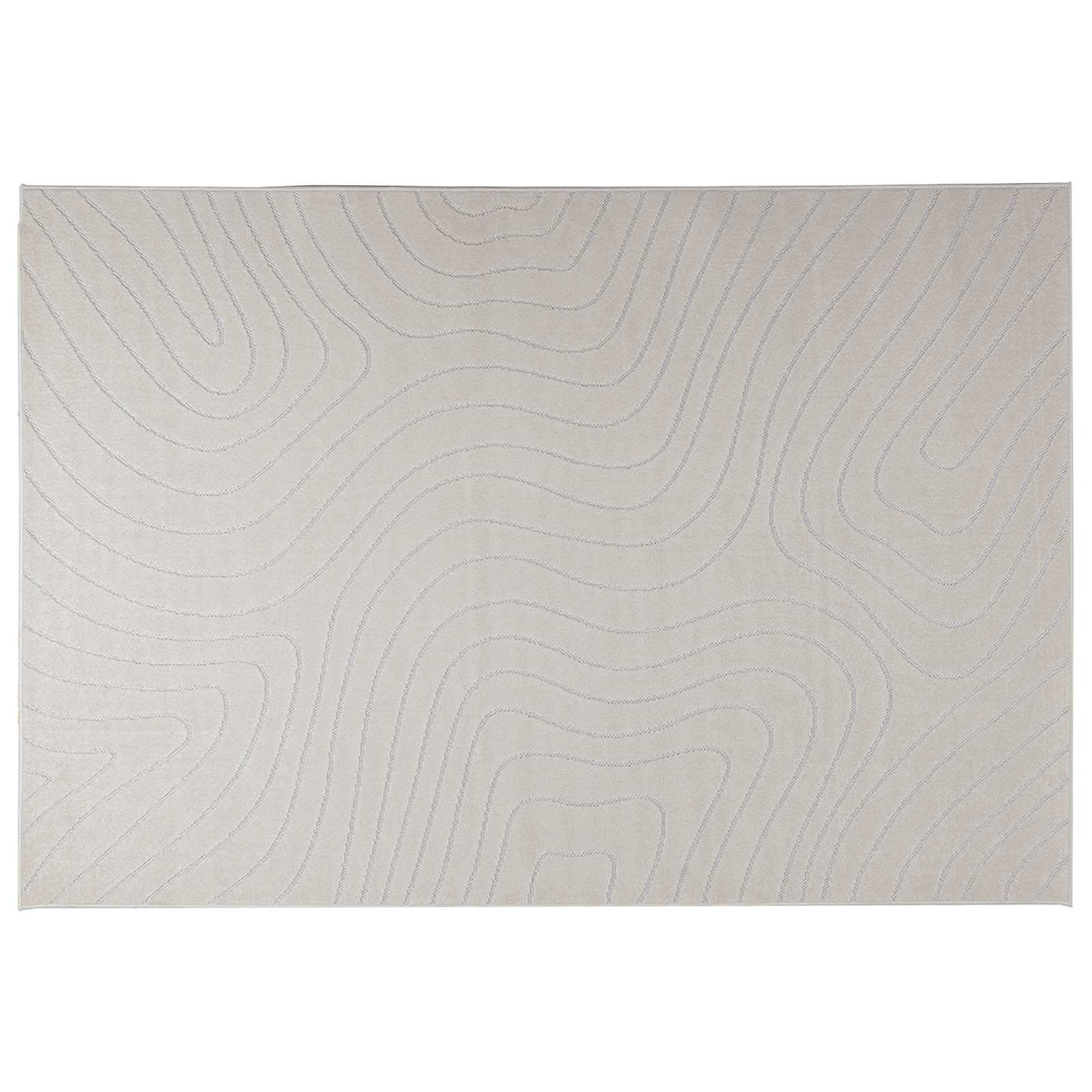 Χαλιά χώρου Ορθογώνιος PALMERAS Κρεμ 230 x 160 εκ Πολυεστέρας - Pakobazaar