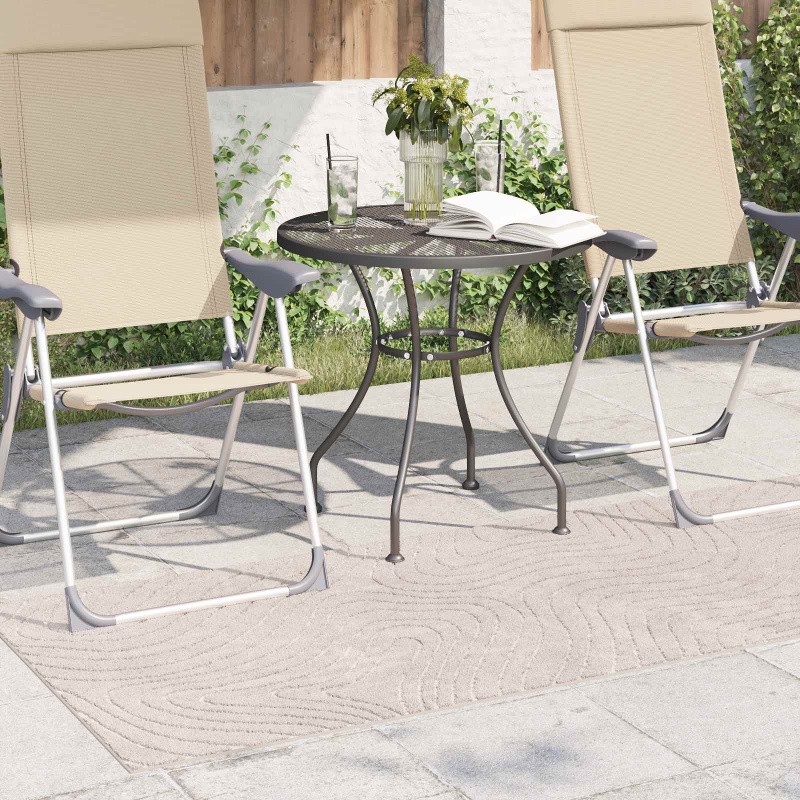 Χαλιά χώρου Ορθογώνιος PALMERAS Μπεζ 80 x 150 cm Πολυεστέρας