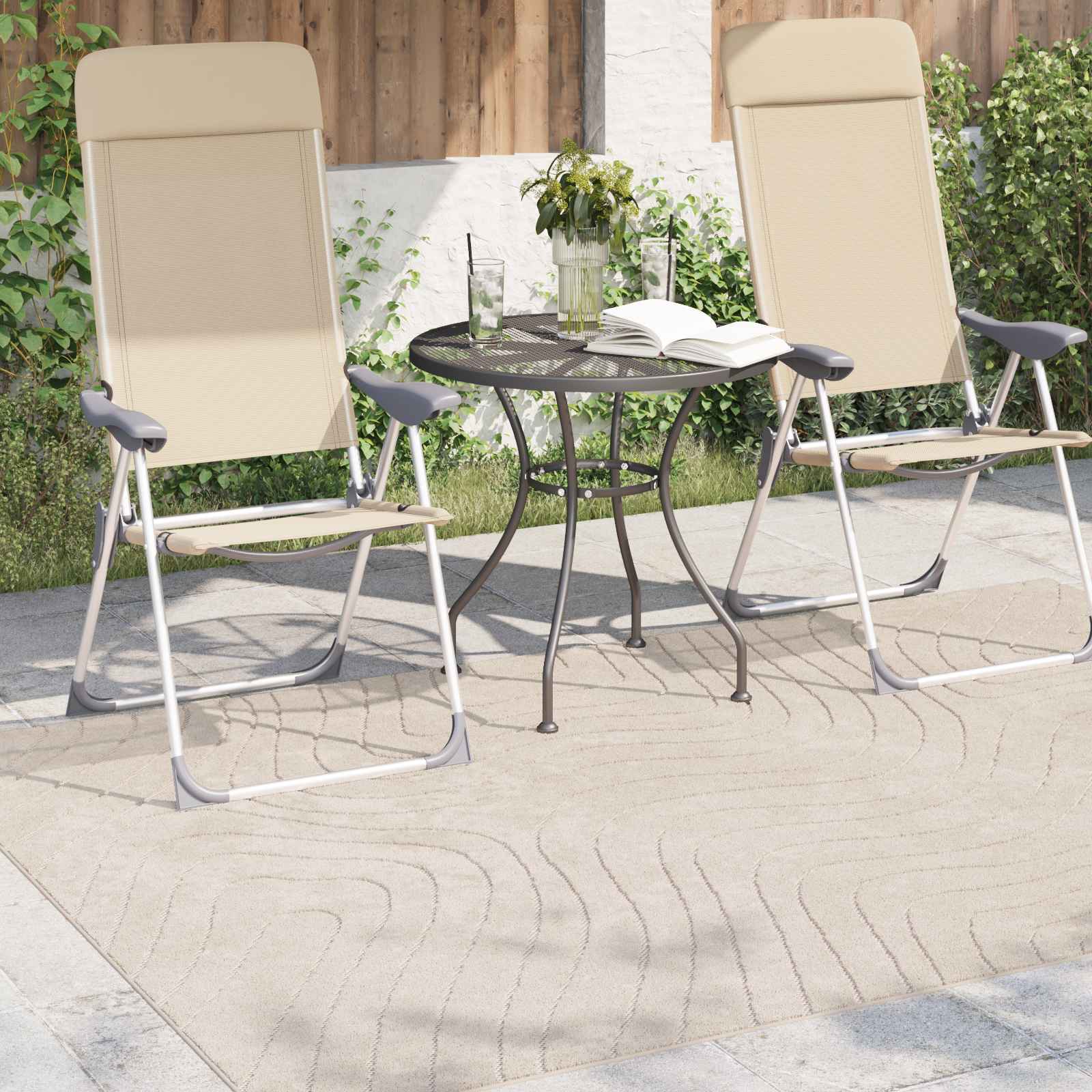 Χαλιά χώρου Ορθογώνιος PALMERAS Μπεζ 200 x 140 cm Πολυεστέρας - Pakobazaar