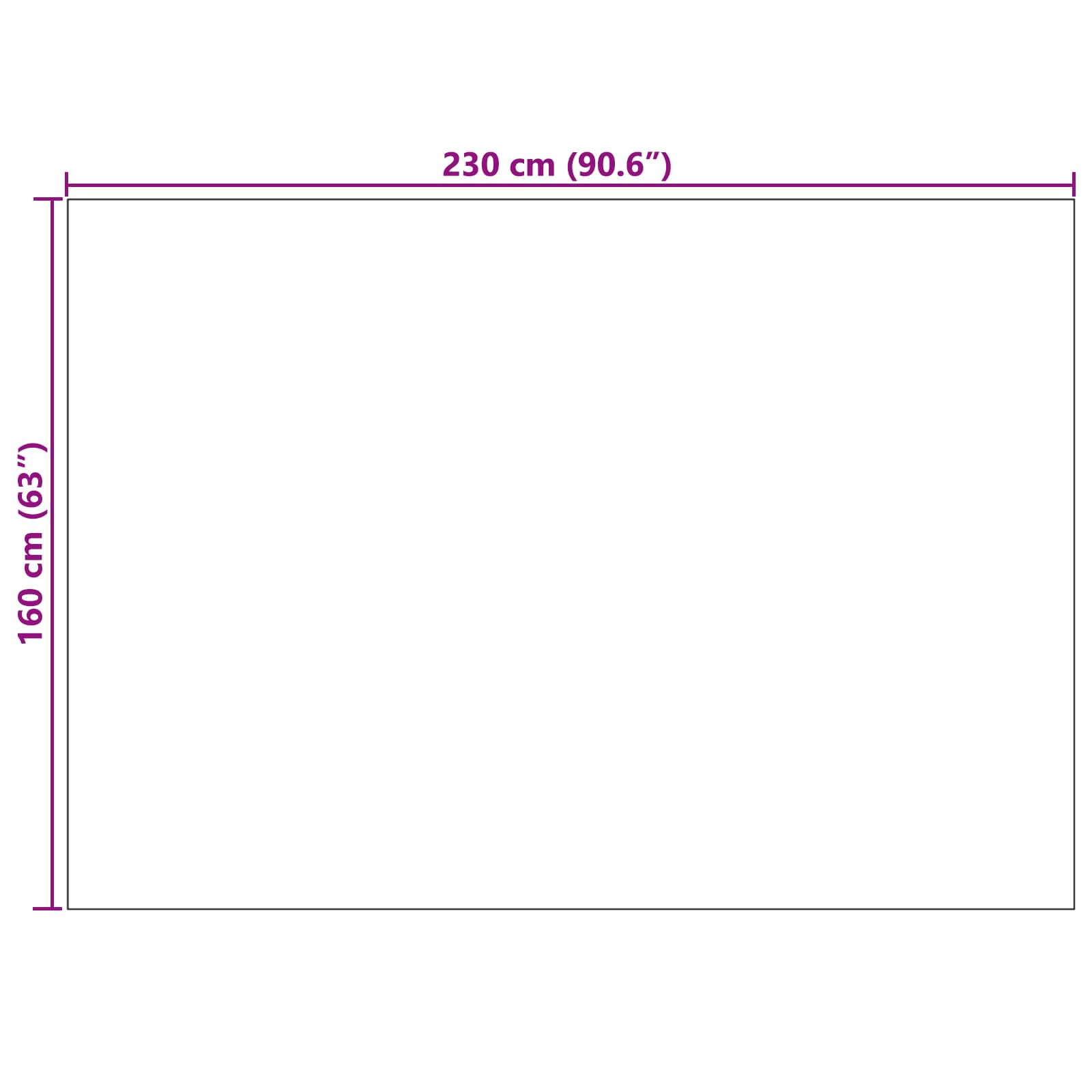 Χαλιά χώρου Ορθογώνιος PALMERAS Μπεζ 230 x 160 εκ Πολυεστέρας - Pakobazaar